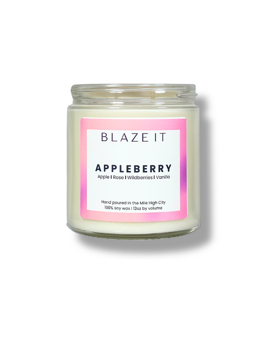 Appleberry candle l Blaze It candle co