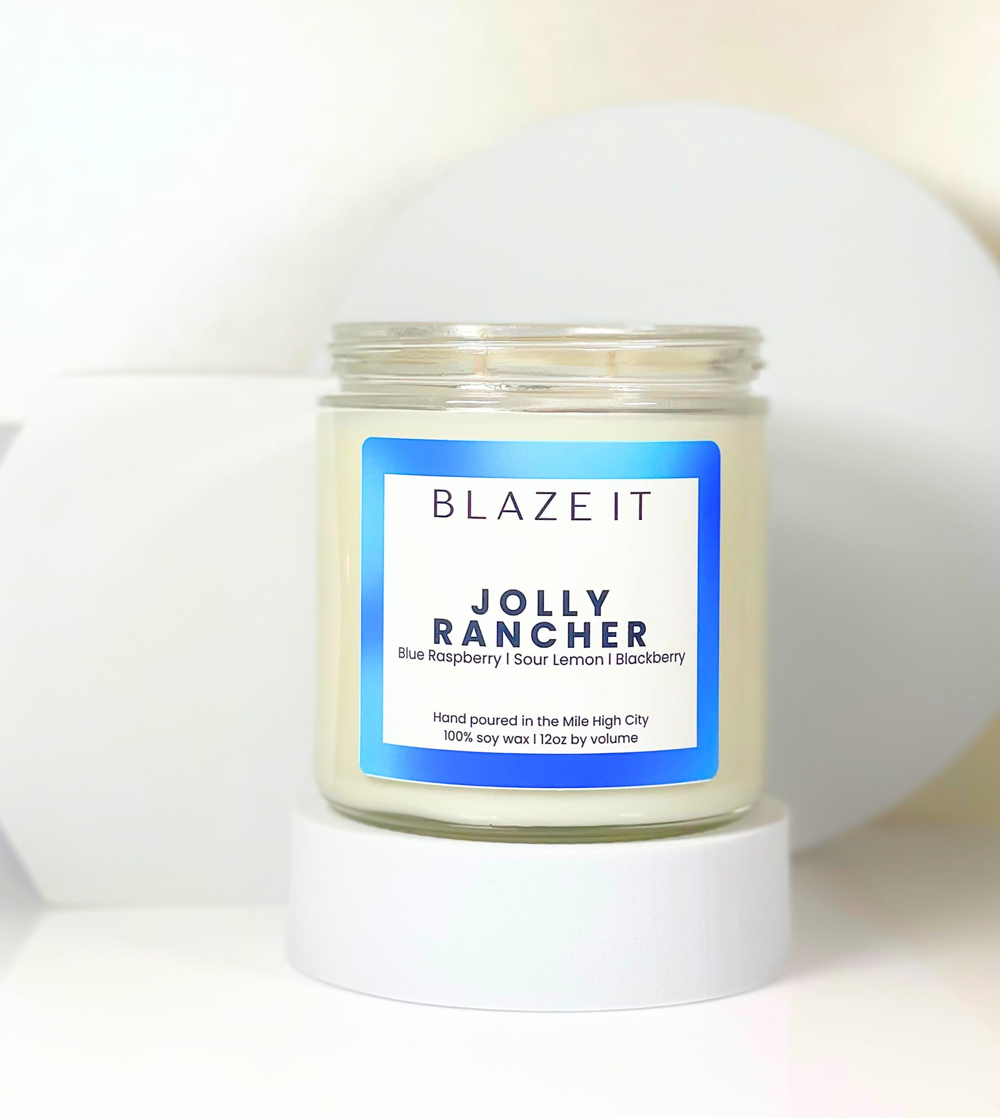 Jolly Rancher soy candle - Blaze It Candle Co