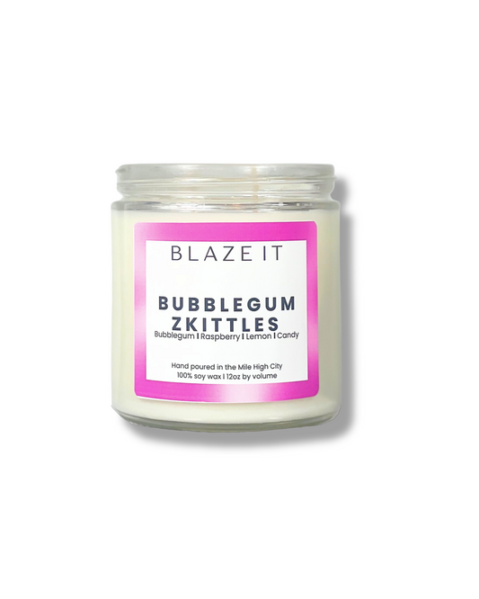 Bubblegum Zkittles candle - Blaze it Candle Co