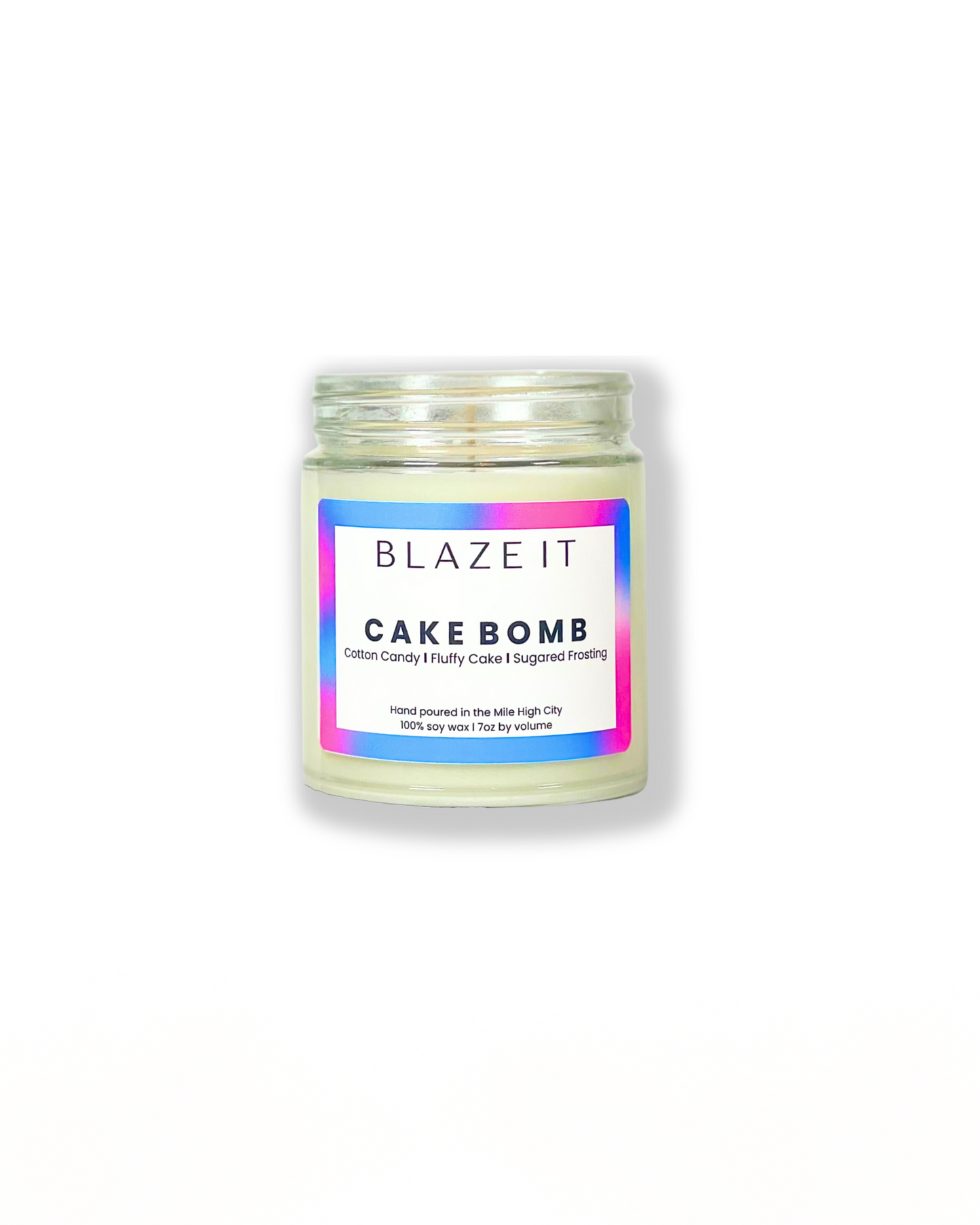 Cake Bomb candle - Blaze It Candle co