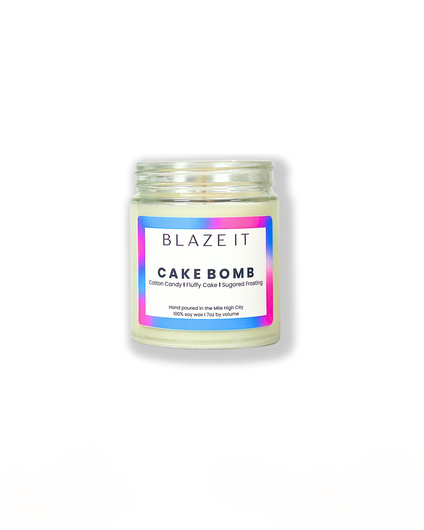 Cake Bomb candle - Blaze It Candle co