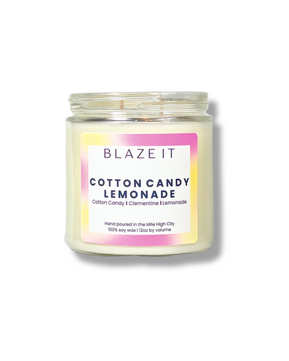 Cotton Candy Lemonade candle - Blaze it Candle Co