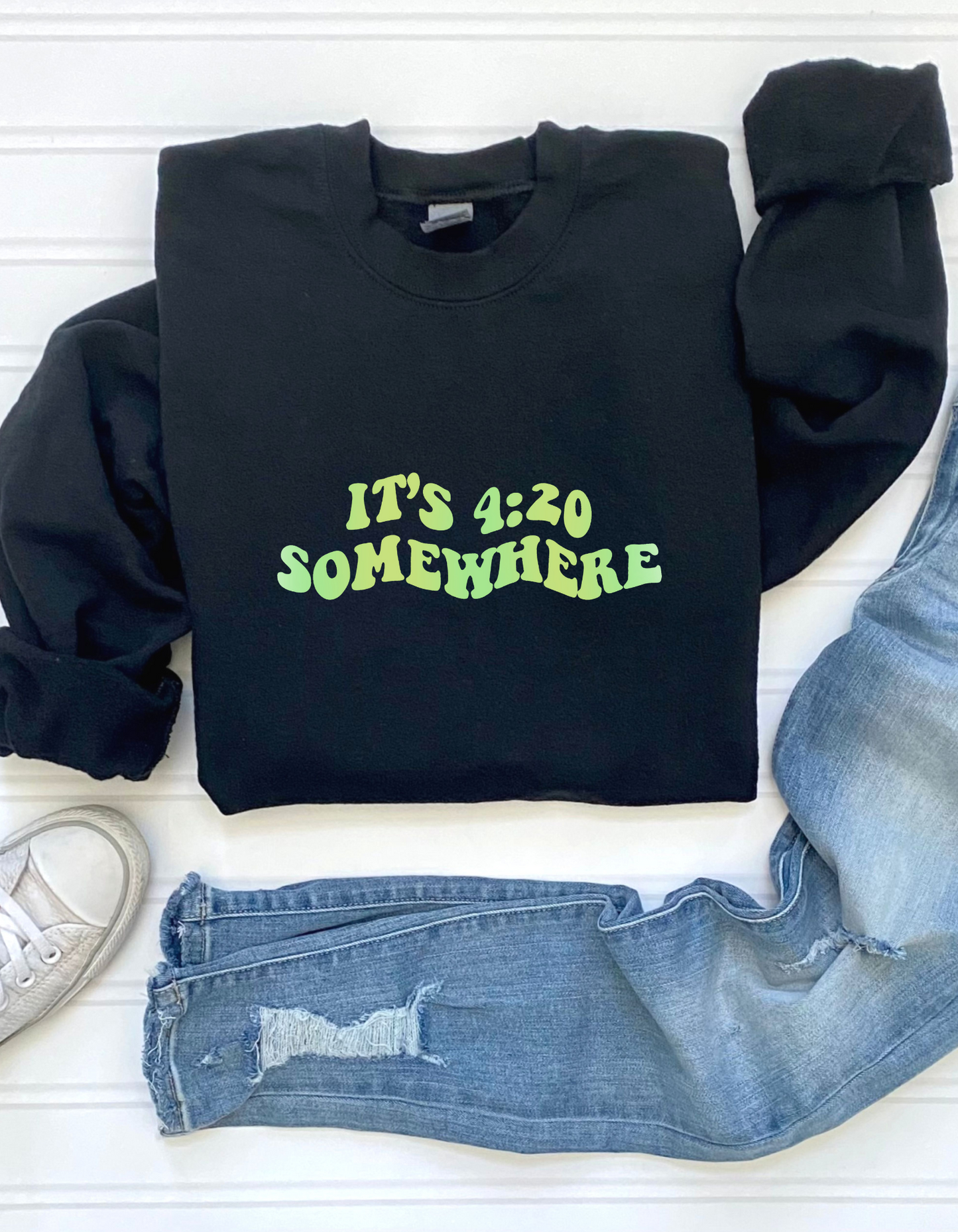 It's 420 Somewhere Crewneck Sweatshirt