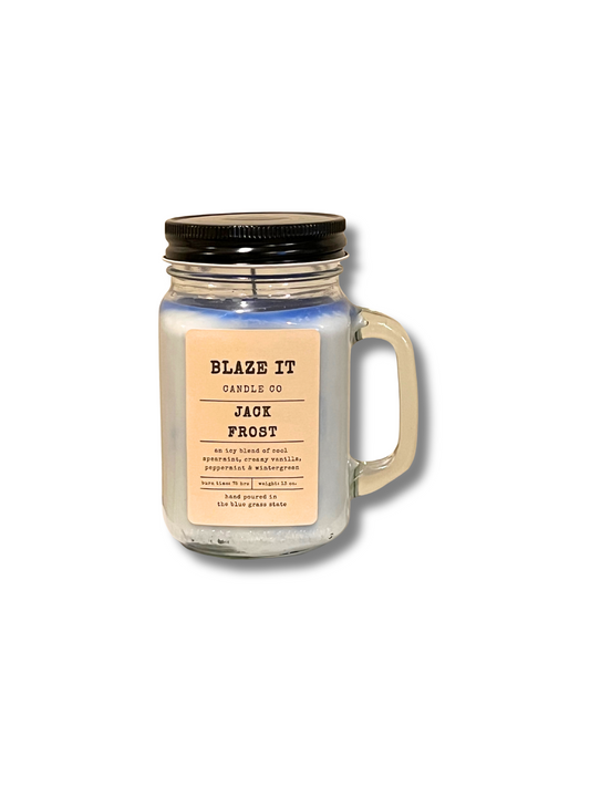 Jack Frost soy candle