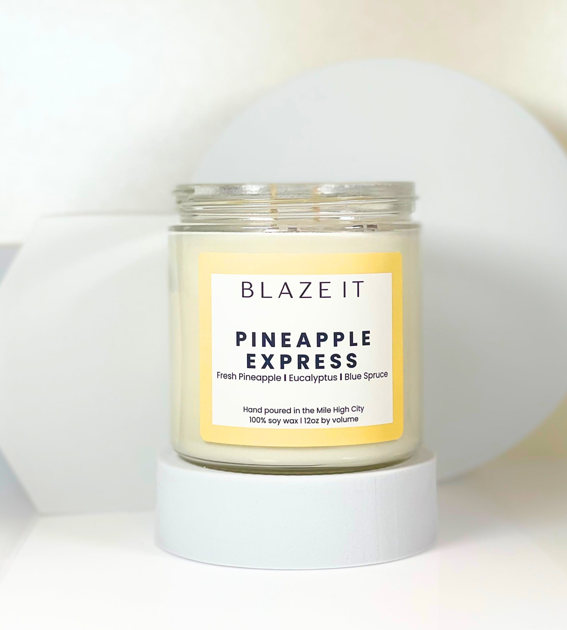 Pineapple Express Candle - Blaze It Candle Co