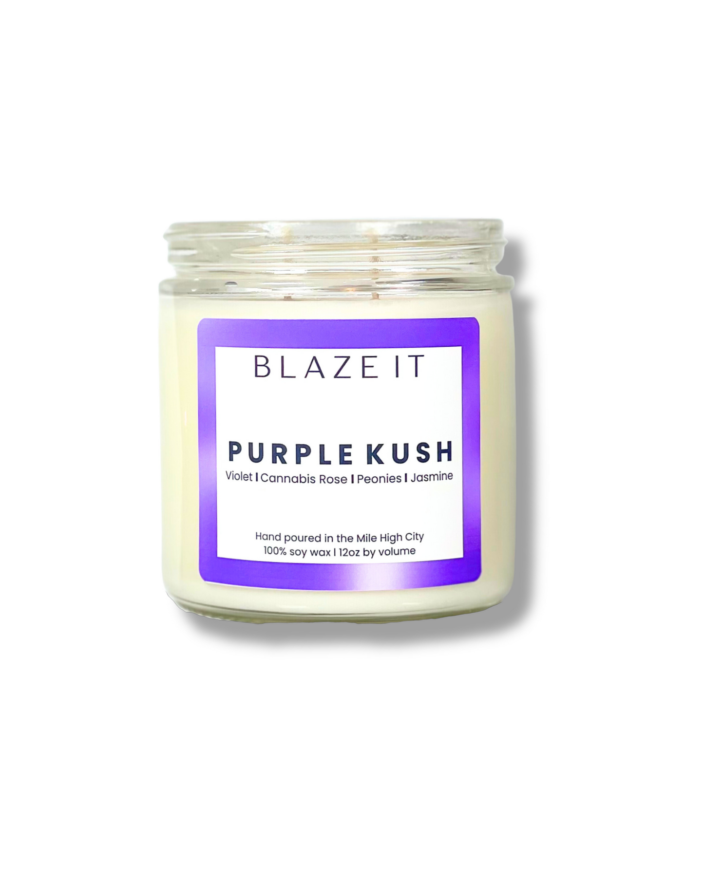 Purple Kush candle - Blaze it Candle Co