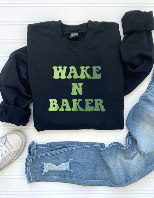 Wake N Baker Crewneck Sweatshirt