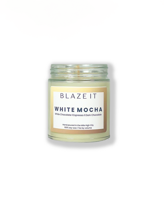 White Chocolate Mocha Candle - Blaze It Candle Co