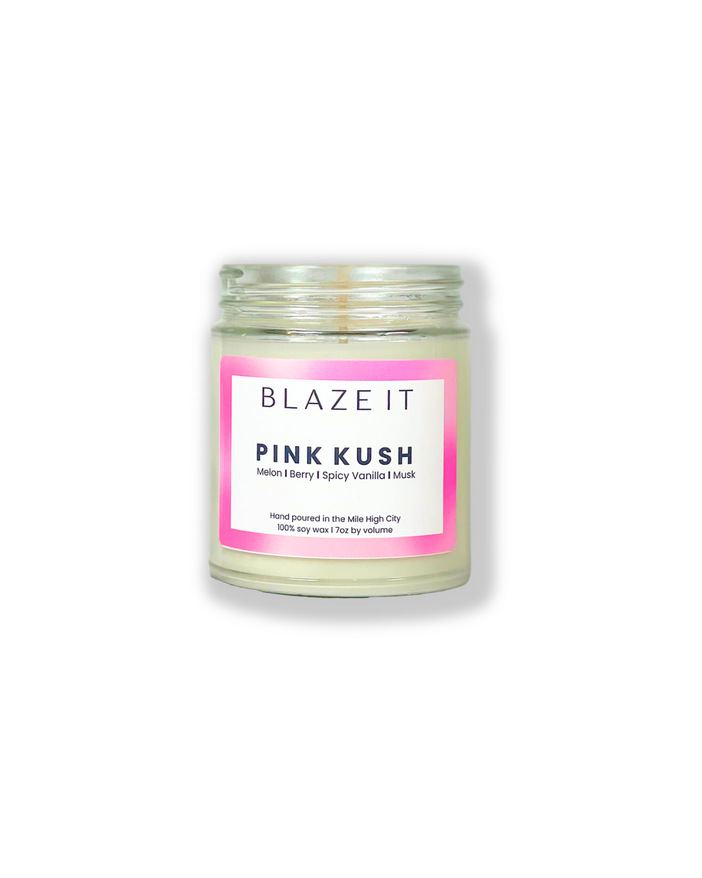Pink Kush soy candle