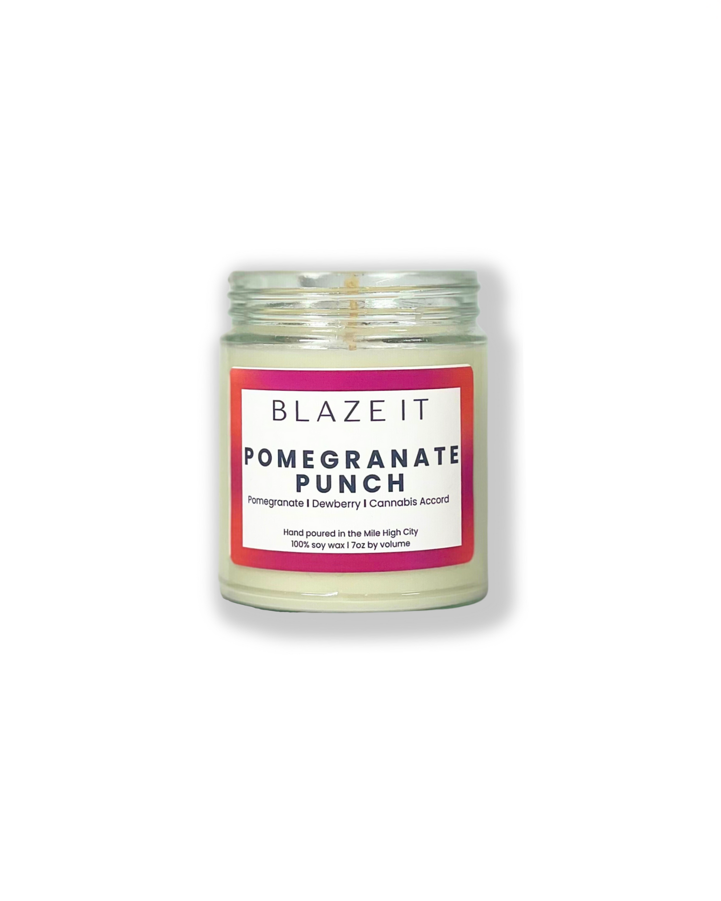 Pomegranate Punch soy candle - Blaze It Candle Co