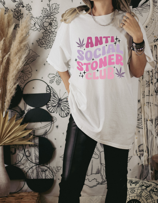 Anti Social Stoner Club tshirt