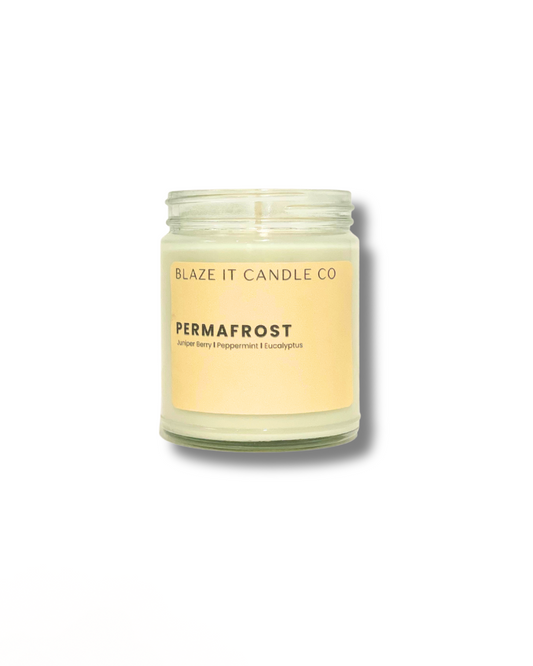 Permafrost soy candle - Blaze It Candle Co