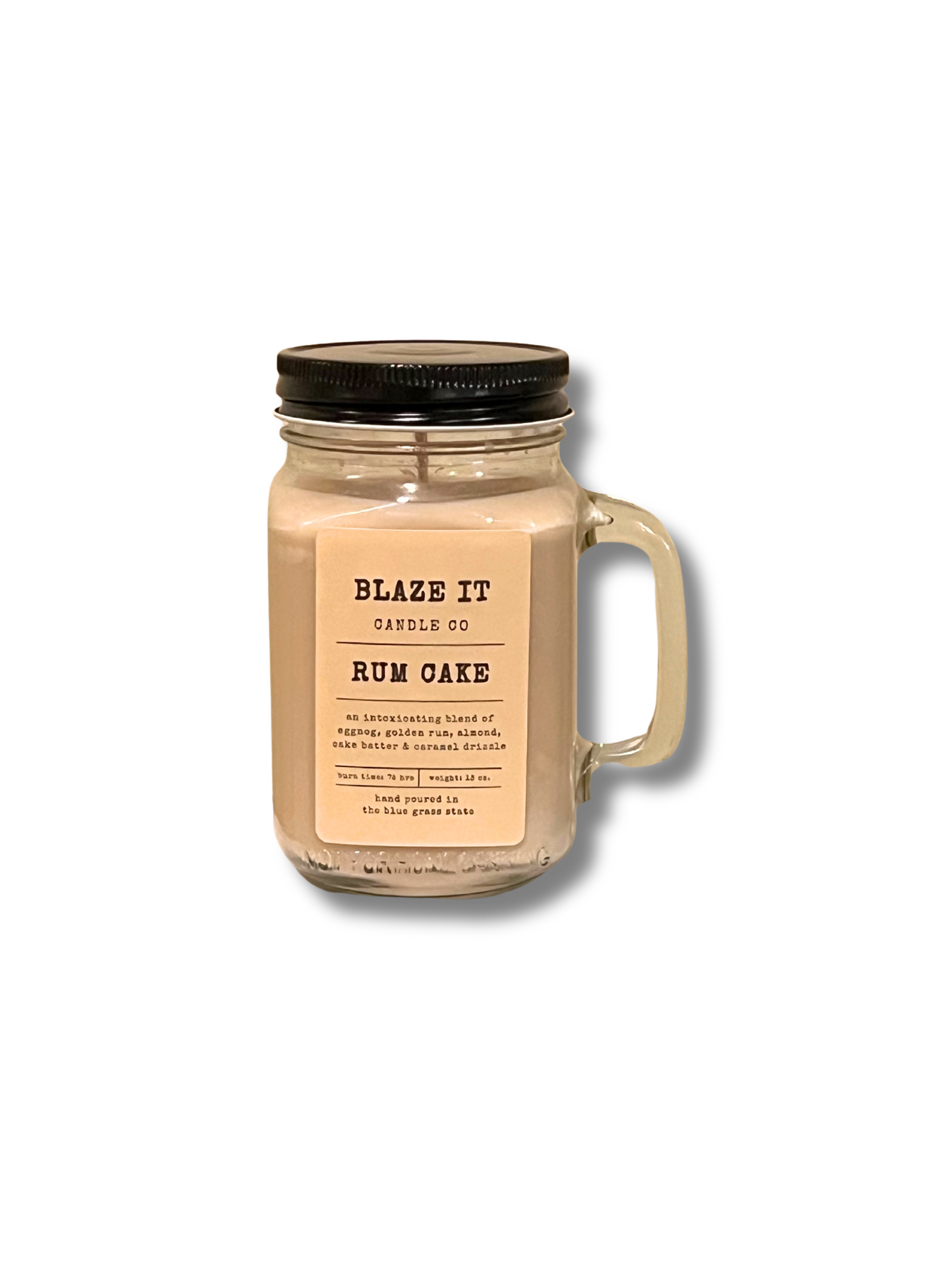 Rum Cake candle - Blaze It Candle Co