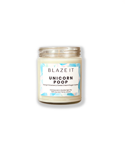 Unicorn Poop soy candle