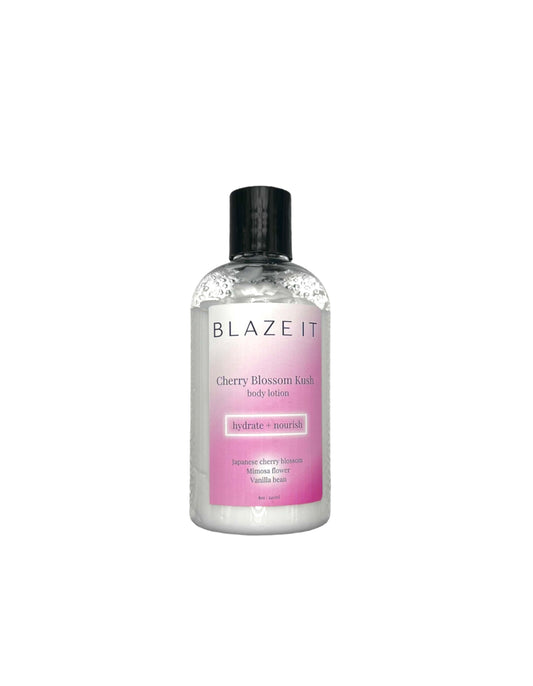 Cherry Blossom Kush hand and body lotion - Blaze It Candle Co.