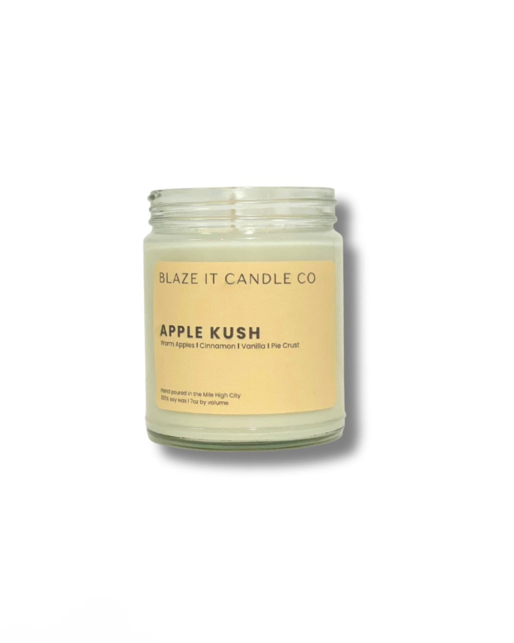 Apple Kush soy candle - Blaze It Candle Co