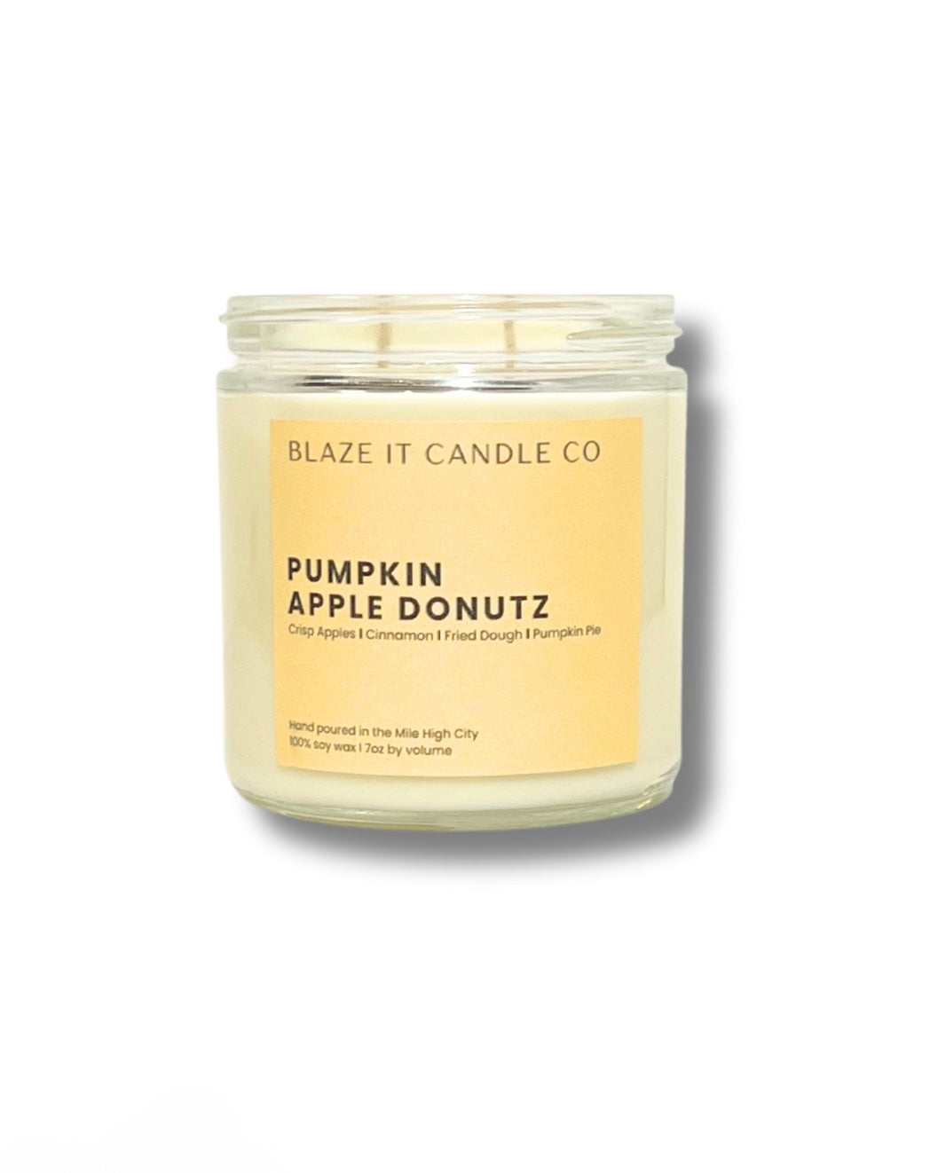 Pumpkin Apple Donutz candle - Blaze It Candle Co